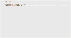 Desktop Screenshot of nuez-dela-india.com