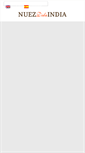 Mobile Screenshot of nuez-dela-india.com