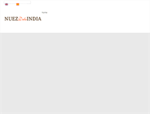 Tablet Screenshot of nuez-dela-india.com